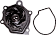 41037 Water Pump, 1.8L, 4Cyl, OE Replacement Series