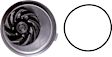 41058 Water Pump, 2.2L, 4Cyl, OE Replacement Series