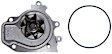 41106 Water Pump, OE Replacement Series