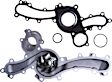 43528 Water Pump, 4.0L, 6Cyl, New OE Replacement Series