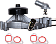 2005 Cadillac Escalade EXT - Water Pump, GAS, New, 8 Cyl 6.0L, OE Replacement Series