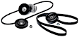 90K-38122B Serpentine Belt - Direct Fit, Kit