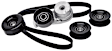 90K-38189B Serpentine Belt - Direct Fit, Kit