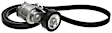 90K-38314A Micro-V Series Serpentine Belt - Direct Fit, Kit