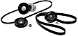 90K-38587HDA Serpentine Belt - Direct Fit, Kit