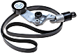 90K-38587HDA Serpentine Belt - Direct Fit, Kit