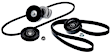 90K-38587HDB Serpentine Belt - Direct Fit, Kit