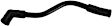 EMH180 Direct Fit Breather Hose, Sold Individually