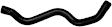 EMH187 Direct Fit Breather Hose, Sold Individually