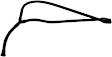 EMH226 Direct Fit Gates OE Replacement Breather Hose, Sold Individually