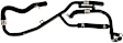 HHA132 Heater Hose - Steel, Direct Fit, Sold Individually