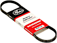 K030250SF Serpentine Belt - Serpentine belt, Direct Fit, Sold Individually