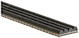 K040488A Micro-V Series Serpentine Belt - V-belt, Direct Fit, Sold Individually