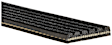 K060473A Micro-V Aramid Series Serpentine Belt - Serpentine belt, Direct Fit, Sold Individually