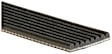 K080661A Micro-V Aramid Series Serpentine Belt - Serpentine belt, Direct Fit, Sold Individually