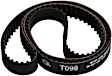 T098 Timing Belt - Direct Fit, Sold Individually