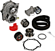 TCKWP304A Timing Belt Kit, 2.5L, 4Cyl Water Pump Included