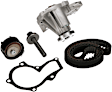 TCKWP343A Timing Belt Kit, 1.6L, 4Cyl Water Pump Included PowerGrip Series