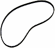 TX294 Timing Belt - Direct Fit, Sold individually