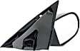 Passenger Side Mirror, Manual Adjust, Non-Folding, Non-Heated, Paintable, No Signal Light, No Memory, No Puddle Light, No Auto-Dimming, No Blind Spot Feature