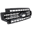 Crew Cab Pickup Grille Textured Black CAPA Certified