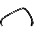 2015 GMC Sierra 1500 - Front, Passenger Side Fender Trim, Primed, CAPA Certified