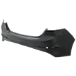 Rear Primed Bumper Cover CAPA Certified