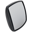 Driver or Passenger Side Mirror Head, Lower, Manual Adjust, Non-Heated, Paintable, For 2 Piece-type Mirrors