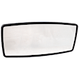 Driver or Passenger Side Mirror Head, Manual Adjust, Non-Heated, Chrome, Fits 2-Piece type Mirrors