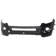 Front, Upper Primed Bumper Cover