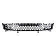 Front, Center Bumper Grille, Black CAPA Certified