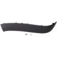 Front, Passenger Side, Front Section Fender Flares, Textured