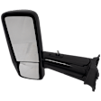 Passenger Side Mirror, Power, Heated, Non-Folding, Paintable, With CB Cable
