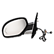 Driver Side Mirror, Power, Power Folding, Heated, Paintable, In-glass Signal Light, With memory, With Puddle Light, No Auto-Dimming, No Blind Spot Feature, Chrome Cap