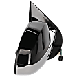 Passenger Side Mirror, Power Adjust, Power Folding, Heated, Paintable, In-glass Signal Light, With memory, With Puddle Light, No Auto-Dimming, No Blind Spot Feature, Chrome Cap