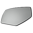 Driver Side Mirror Glass, Non-Heated, No Blind Spot Feature, No Turn Signal Light, No Auto-Dimming, For Models With Non-Towing Mirror