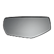 Driver Side Mirror Glass, Non-Heated, No Blind Spot Feature, No Turn Signal Light, No Auto-Dimming, For Models With Non-Towing Mirror