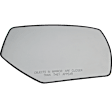 Passenger Side Mirror Glass, Non-Heated, No Blind Spot Feature, No Turn Signal Light, No Auto-Dimming, For Models With Non-Towing Mirror