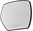 Passenger Side Mirror Glass, Non-Heated, No Blind Spot Feature, No Turn Signal Light, No Auto-Dimming, For Models With Non-Towing Mirror