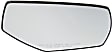 Passenger Side Mirror Glass, Non-Heated, No Blind Spot Feature, No Turn Signal Light, No Auto-Dimming, For Models With Non-Towing Mirror