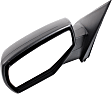 2014-2018 Chevrolet Silverado 1500 - Driver Side Mirror, Manual Adjust, Non-Heated, Manual Folding, Textured Black, No Signal Light, Without Memory Recall, No Puddle Light, No Auto-Dimming, No Blind Spot Feature