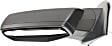 2014-2018 Chevrolet Silverado 1500 - Driver Side Mirror, Manual Adjust, Non-Heated, Manual Folding, Textured Black, No Signal Light, Without Memory Recall, No Puddle Light, No Auto-Dimming, No Blind Spot Feature