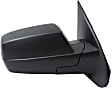 2014-2018 Chevrolet Silverado 1500 - Passenger Side Mirror, Manual Adjust, Non-Heated, Manual Folding, Textured Black, No Signal Light, Without Memory Recall, No Puddle Light, No Auto-Dimming, No Blind Spot Feature