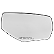 Passenger Side Mirror Glass, Heated, No Blind Spot Glass, No Turn Signal Light, No Auto-Dimming, For Models With Non-Towing Mirror