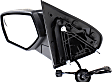 Driver Side Mirror, Power Adjust, Heated, Manual Folding, Paintable, No Signal Light, No Memory, No Puddle Light, No Auto-Dimming, With Blind Spot Glass