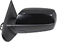 Driver Side Mirror, Power Adjust, Heated, Manual Folding, Paintable, No Signal Light, No Memory, No Puddle Light, No Auto-Dimming, With Blind Spot Glass