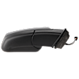 Passenger Side Mirror, Power Adjust, Non-Heated, Manual Folding, Textured Black, No Signal Light, No Memory, No Puddle Light, No Auto-Dimming, With Blind Spot Glass