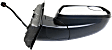 Passenger Side Mirror, Power Adjust, Heated, Manual Folding, Paintable, No Signal Light, No Memory, No Puddle Light, No Auto-Dimming, With Blind Spot Glass