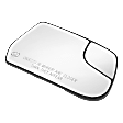 Passenger Side Mirror Glass, Heated, With Blind Spot Glass, Convex, With Backing Plate and Blind Spot Glass