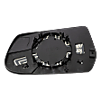 Passenger Side Mirror Glass, Heated, With Blind Spot Glass, Convex, With Backing Plate and Blind Spot Glass